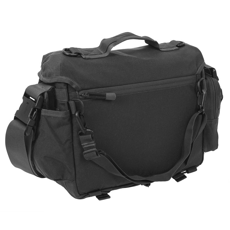 Direct Action Messenger Mk II Tactical Bag Black Mk II 10 Liter Capacity, ideal for laptop, ipad or tablet - Image 2